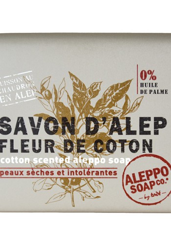 Aleppo Soap Co Savon d'Alep fleur de coton (100 Gram)