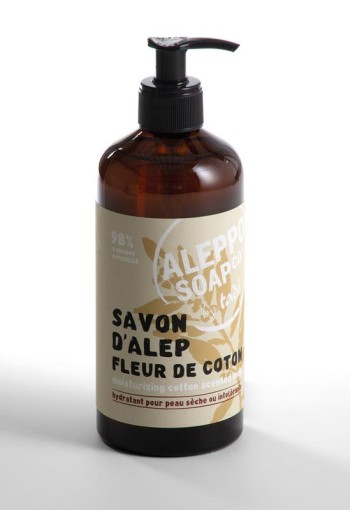 Aleppo Soap Co Savon d'Alep liquid fleur de coton (500 Milliliter)