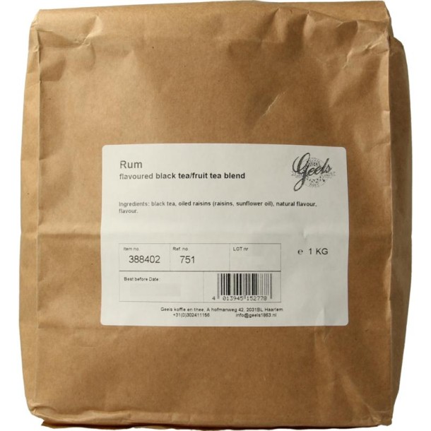 Geels Rum thee (1 Kilogram)
