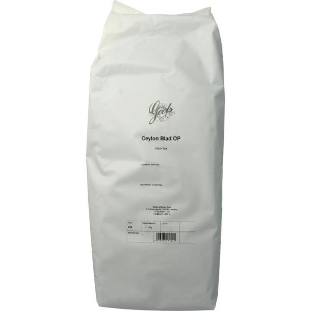 Geels Ceylon blad op (1 Kilogram)