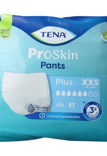 Tena Proskin pants plus XXS (14 Stuks)