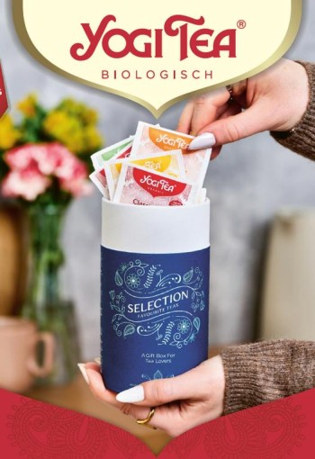 Yogi Tea Paper Gift Box Favourite selection bio (30 Zakjes)
