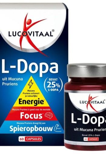 Lucovitaal L-Dopa mucana pruriens (60 Capsules)