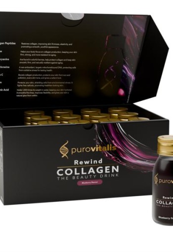 Purovitalis Rewind collagen beauty drink (15 Stuks)