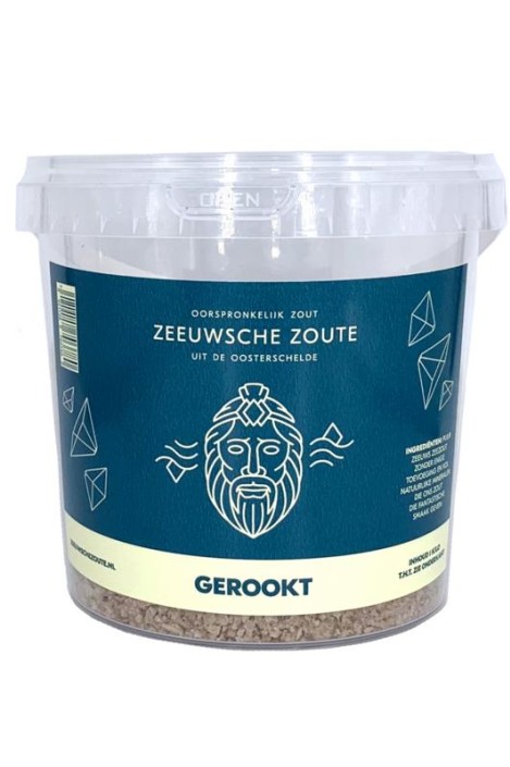 Zeeuwsche Zoute Zout gerookt emmer (1 Kilogram)