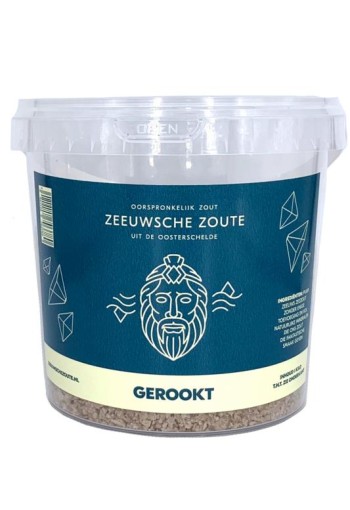 Zeeuwsche Zoute Zout gerookt emmer (1 Kilogram)