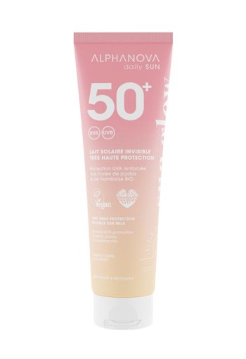 Alphanova Sun Invisible sun milk sun glow bio SPF50 (150 Milliliter)