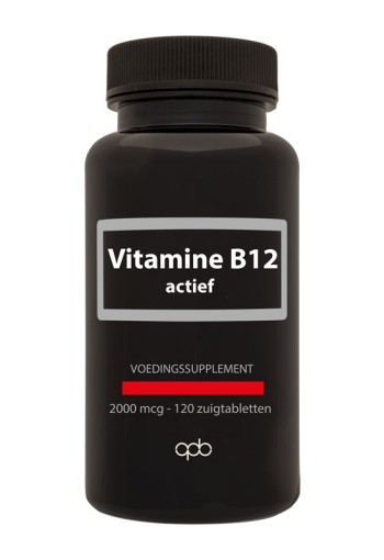 Apb Holland Vitamine B12 actief 2000mcg (120 Zuigtabletten)