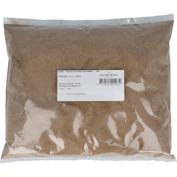 Jacob Hooy Karwijzaad/kummel gemalen (1 Kilogram)