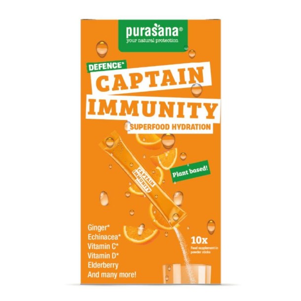 Purasana Hydration superfoods captain immunity 10x4.5 gram (10 Sachets)
