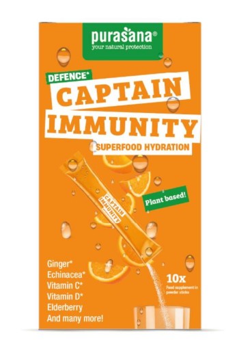 Purasana Hydration superfoods captain immunity 10x4.5 gram (10 Sachets)