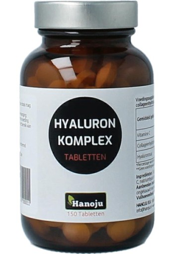 Hanoju Hyaluron - collageen + vitamine C complex (150 Tabletten)
