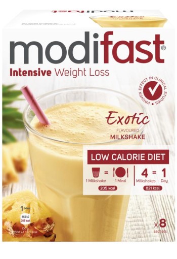 Modifast Intensive milkshake exotic (440 Gram)
