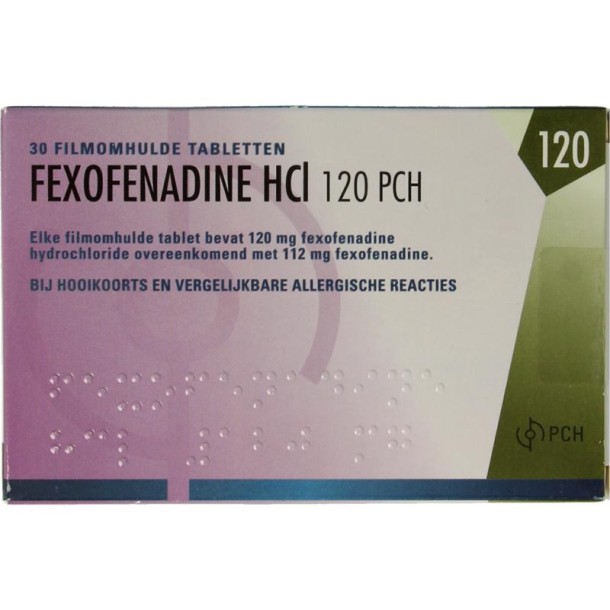 Teva Fexofenadine HCl 120mg (30 Tabletten)