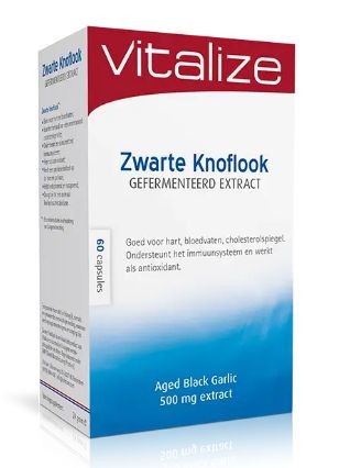Vitalize Zwarte knoflook gefermenteerd extract (60 Capsules)