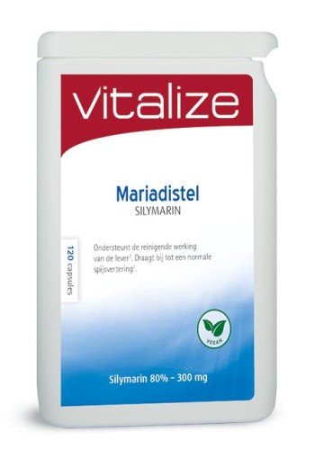 Vitalize Mariadistel silymarin (120 Capsules)