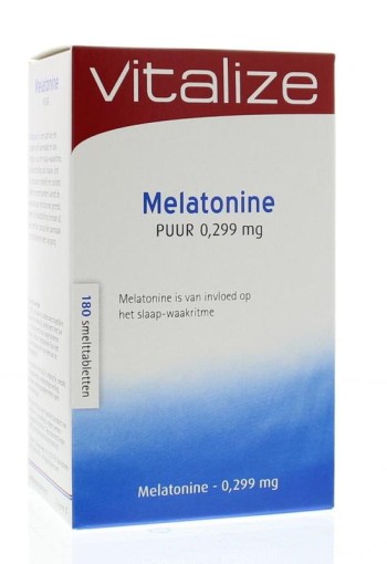 Vitalize Melatonine puur 0.299mg (180 Tabletten)