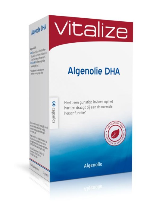 Vitalize Vegan Omega 3 Algenolie DHA (60 Capsules)