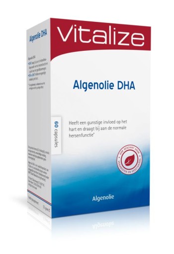 Vitalize Vegan Omega 3 Algenolie DHA (60 Capsules)
