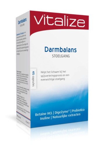 Vitalize Darmbalans stoelgang (45 Capsules)