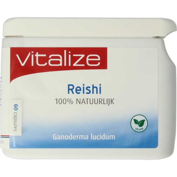 Vitalize Hericium reishi 100% natuurlijk (60 Capsules)