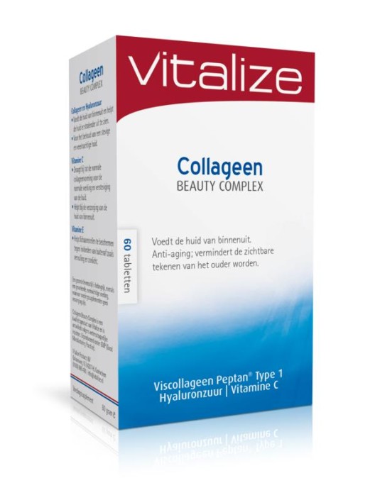 Vitalize Collageen beauty complex (60 Tabletten)