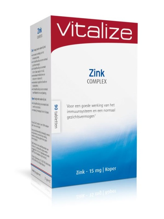 Vitalize Zink 15mg (90 Tabletten)