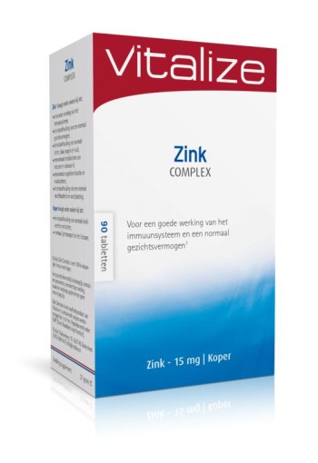 Vitalize Zink 15mg (90 Tabletten)