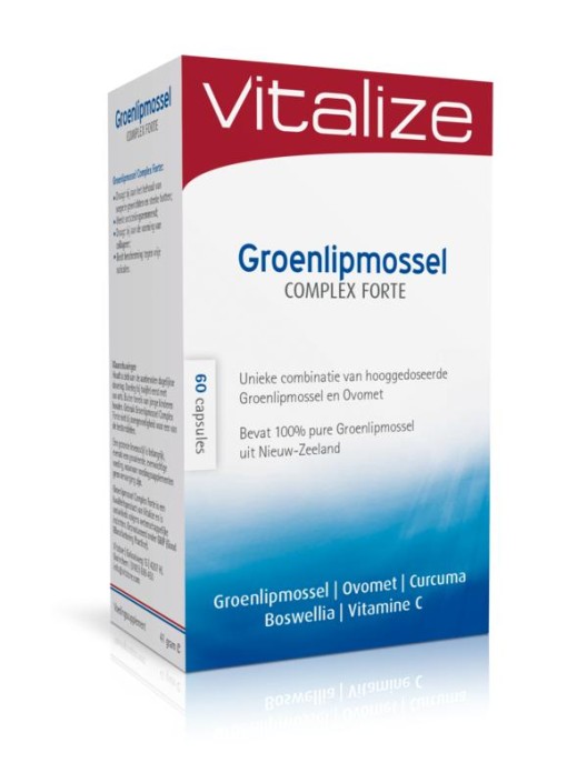 Vitalize Groenlipmossel complex forte (60 Capsules)