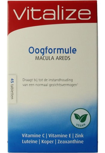Vitalize Oogformule Macula (45 Tabletten)