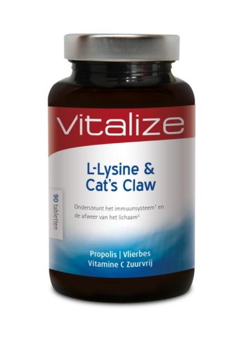 Vitalize L-Lysine & cats claw (90 Tabletten)