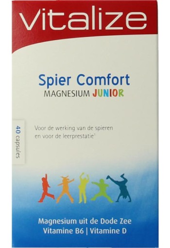 Vitalize Spier comfort magnesium junior (40 Capsules)