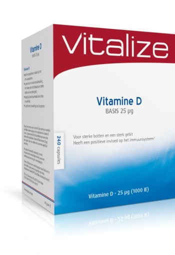 Vitalize Vitamine D basis (240 Capsules)