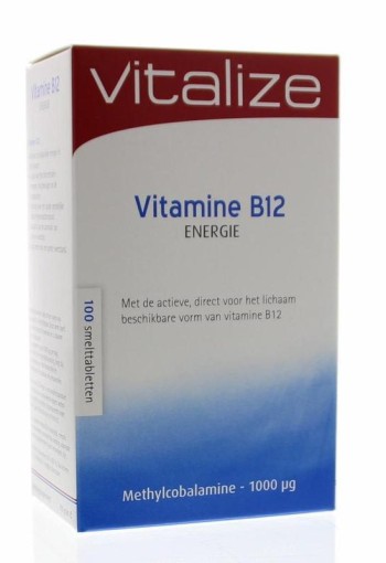 Vitalize Vitamine B12 energie (100 Tabletten)