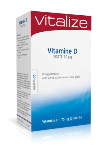 Vitalize Vitamine D3 forte 75mcg (120 Capsules)