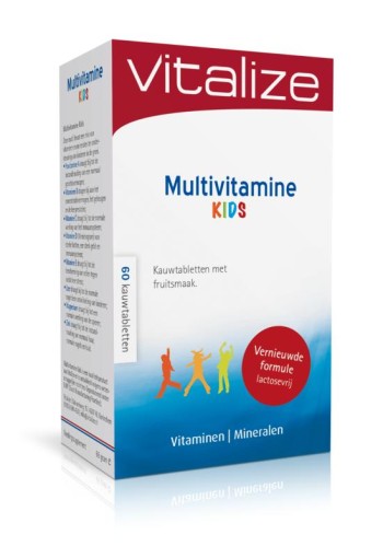 Vitalize Multivitamine kids (60 Kauwtabletten)