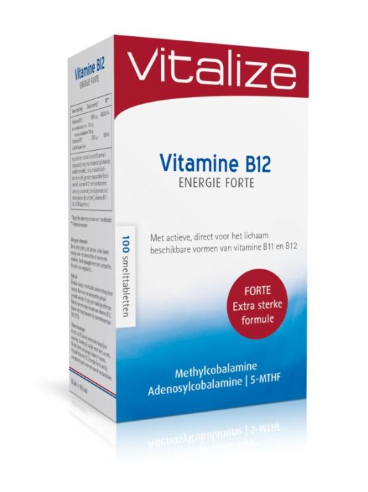 Vitalize Vitamine B12 energie forte (100 Tabletten)