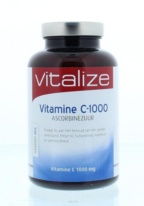Vitalize Vitamine C 1000 ascorbinezuur (150 Tabletten)