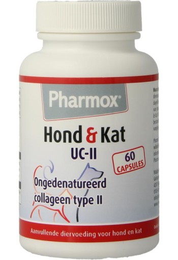 Pharmox Hond & kat UC-II (60 Capsules)