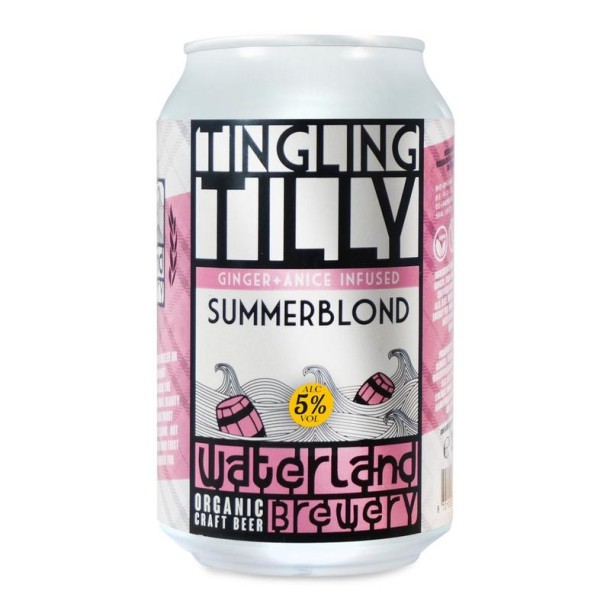 Waterland Blondbier tingling Tilly bio (330 Milliliter)