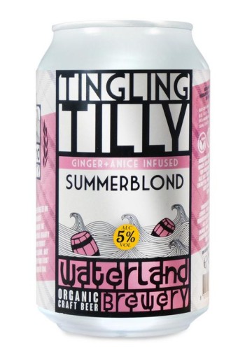 Waterland Blondbier tingling Tilly bio (330 Milliliter)