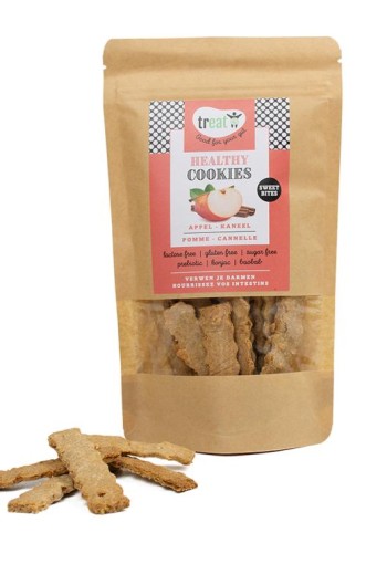 Treat Cookies appel kaneel glutenvrij (80 Gram)
