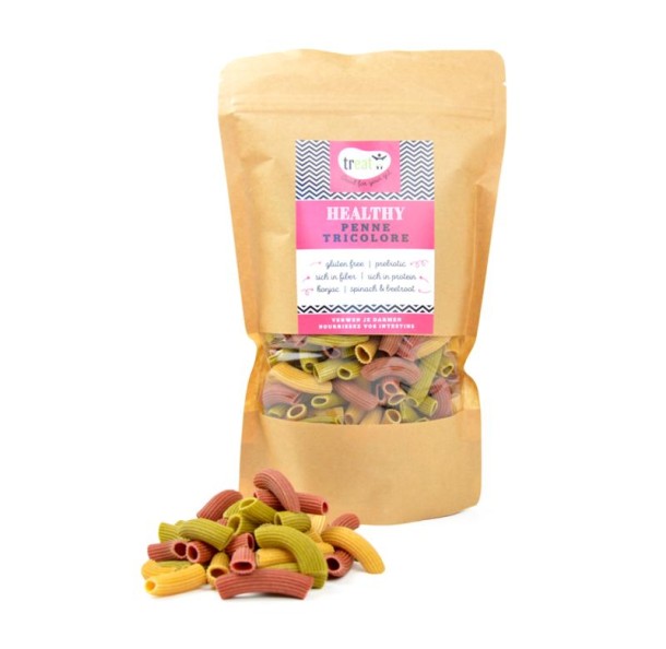 Treat Penne tricolore glutenvrij (250 Gram)