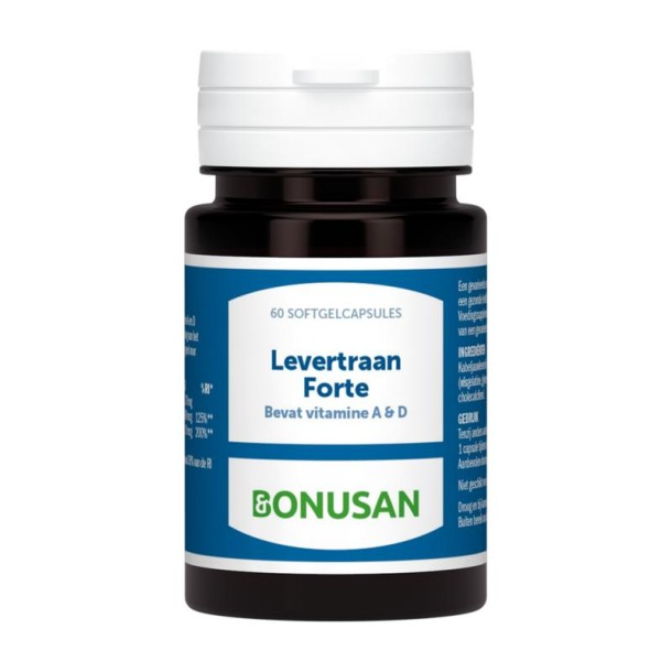 Bonusan Levertraan forte (60 Softgels)