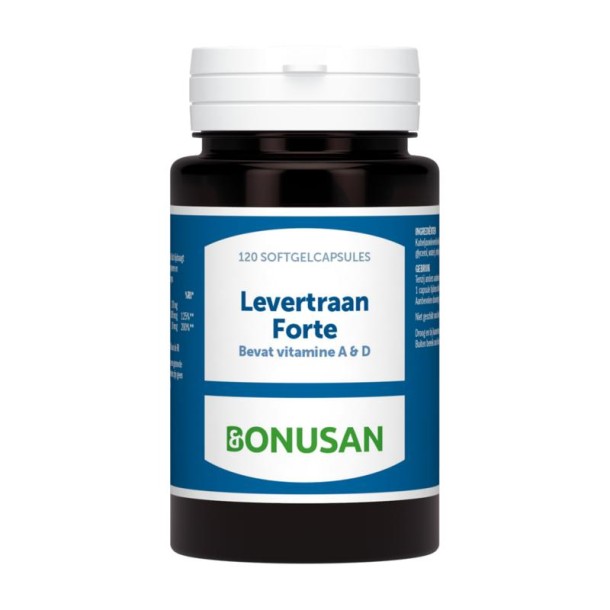 Bonusan Levertraan forte (120 Softgels)