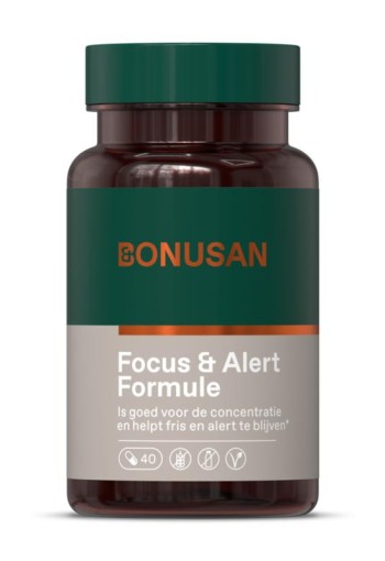 Bonusan Focus en alert formule (40 Capsules)