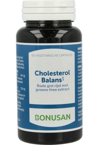 Bonusan Cholesterol balans (60 Vegetarische capsules)