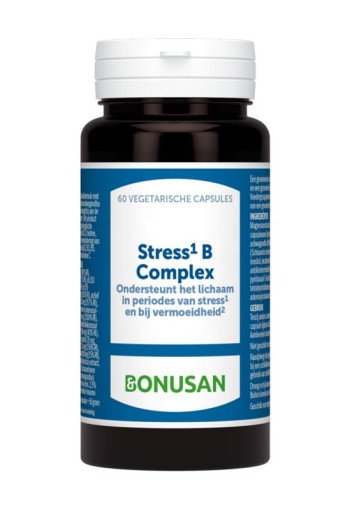 Bonusan Stress B Complex Pro (60 Vegetarische capsules)