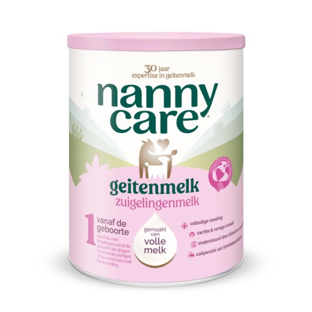 Nannycare Zuigelingenmelk geitenmelk 1 (800 Gram)