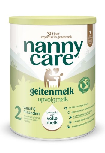Nannycare Opvolg geitenmelk 2 (800 Gram)